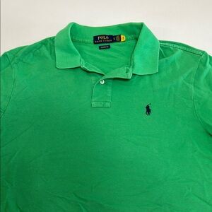 Polo by Ralph Lauren Green Polo Shirt with Iconic Logo